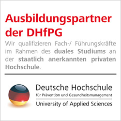 Die Physiotheraputen von UNICUM Stuttgart sind offizieller Ausbildungspartner der Deutschen Hochschule für Prävention und Gesundheitsmanagement.